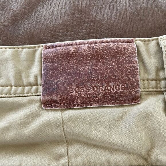 BOSS Hugo Boss Men's Khaki Chinos Regular Fit Size 36/34 - Picture 12 of 13